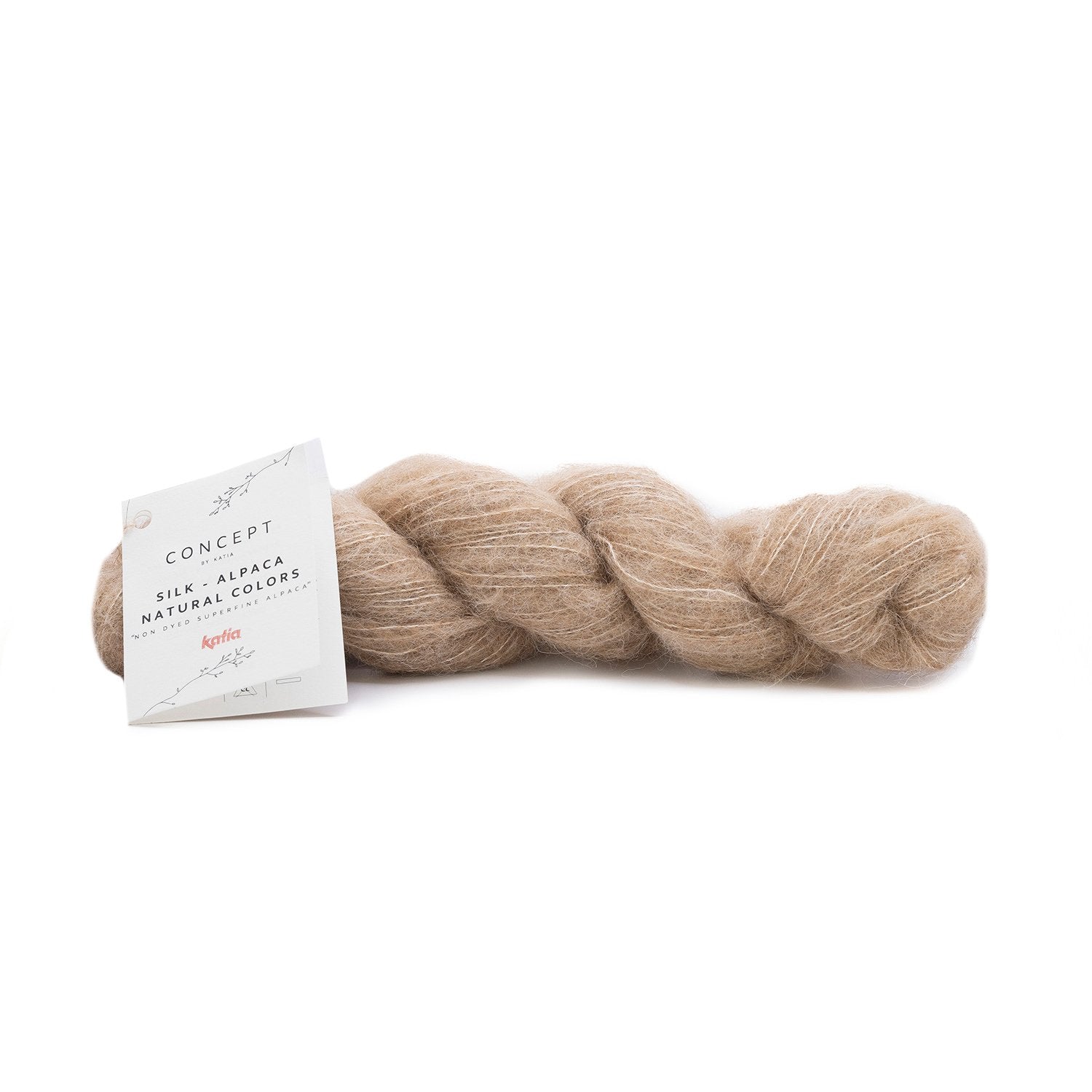 Silk Alpaca Natural Colors - fir superfin de alpaca și mătase