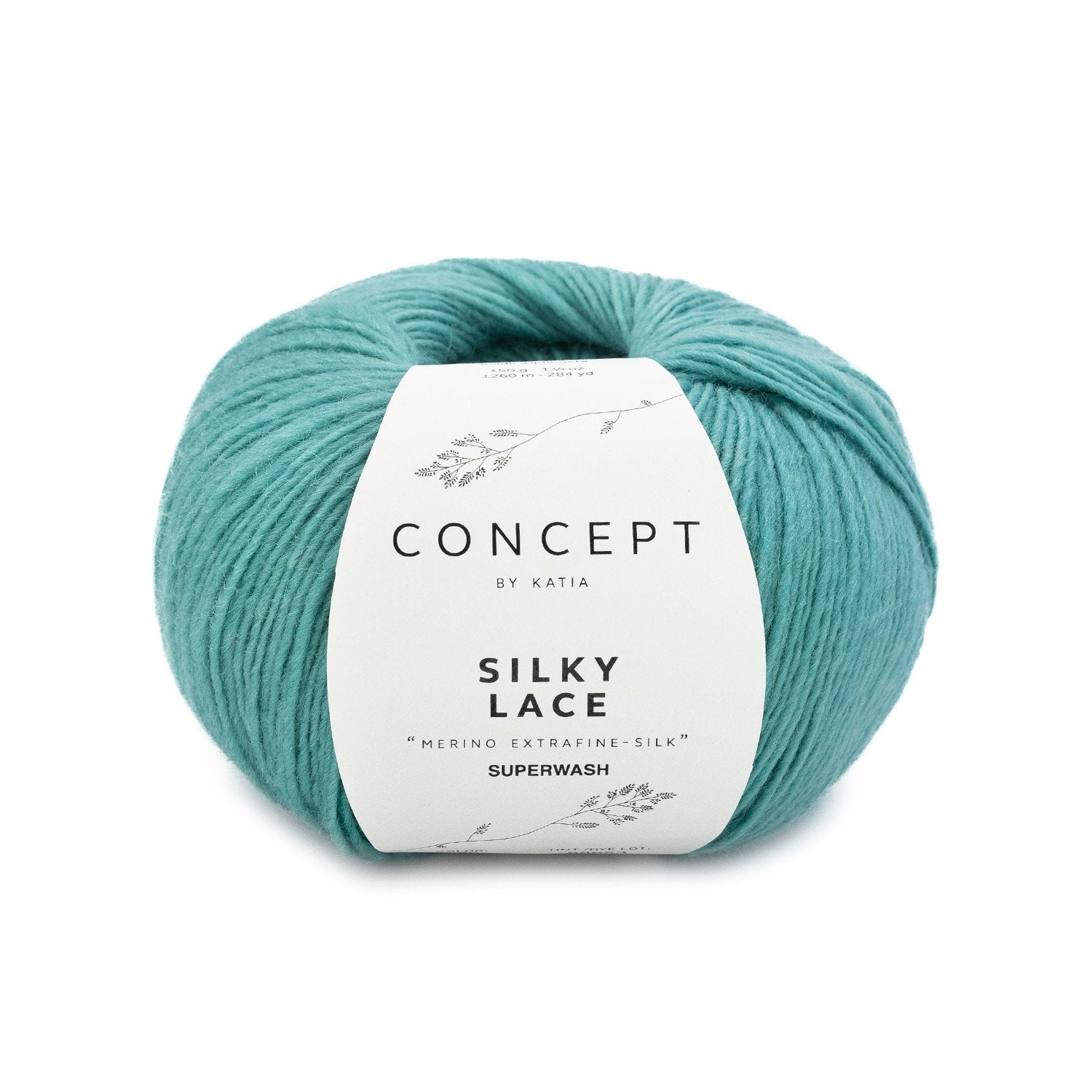 Silky Lace - fir răsucit de merinos cu mătase naturală