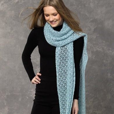 Silky Lace - fir răsucit de merinos cu mătase naturală