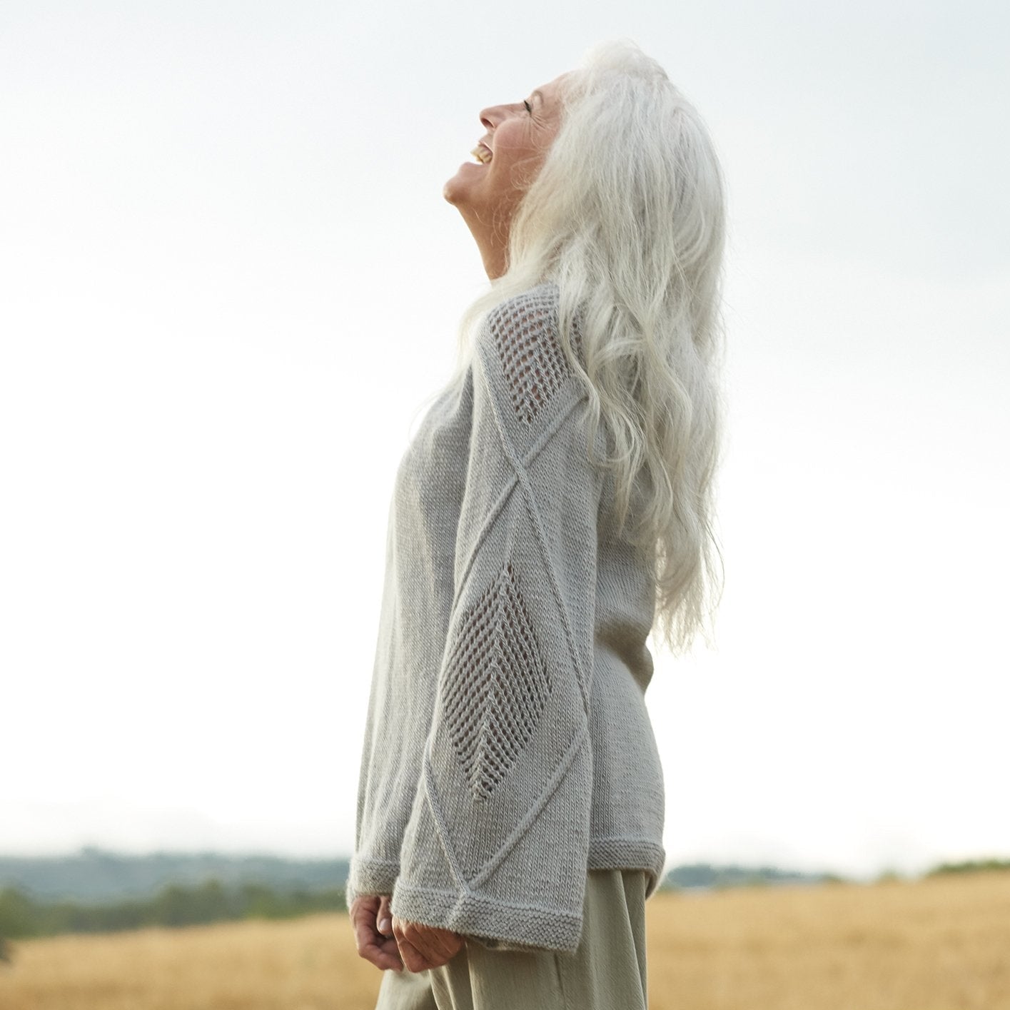 Silky Lace - fir răsucit de merinos cu mătase naturală