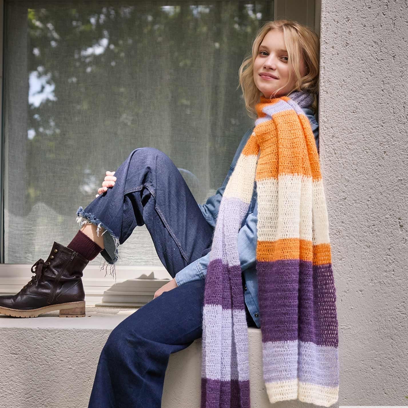 Silky Mohair - fir pufos de mohair superkid cu merinos, mătase și viscoză