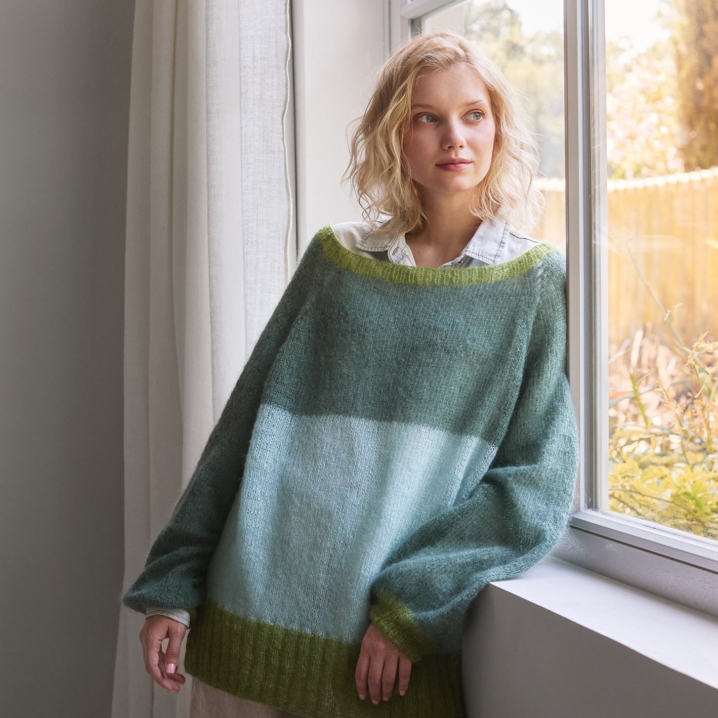 Silky Mohair - fir pufos de mohair superkid cu merinos, mătase și viscoză