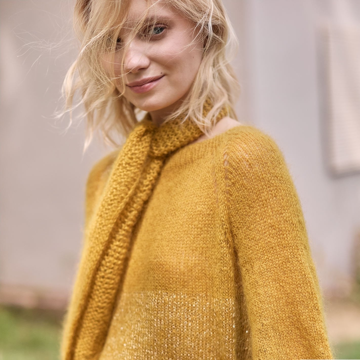 Silky Mohair - fir pufos de mohair superkid cu merinos, mătase și viscoză