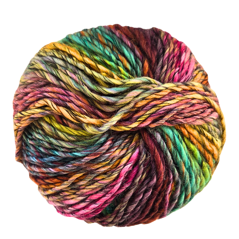 Snowboard - fir gros variegat de merinos superwash