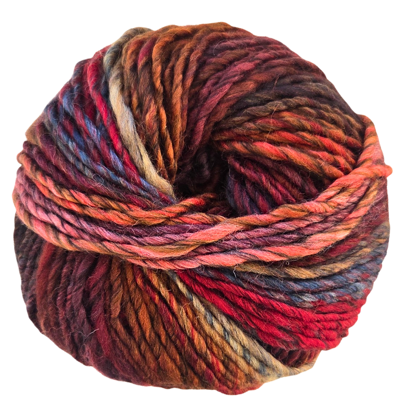 Snowboard - fir gros variegat de merinos superwash
