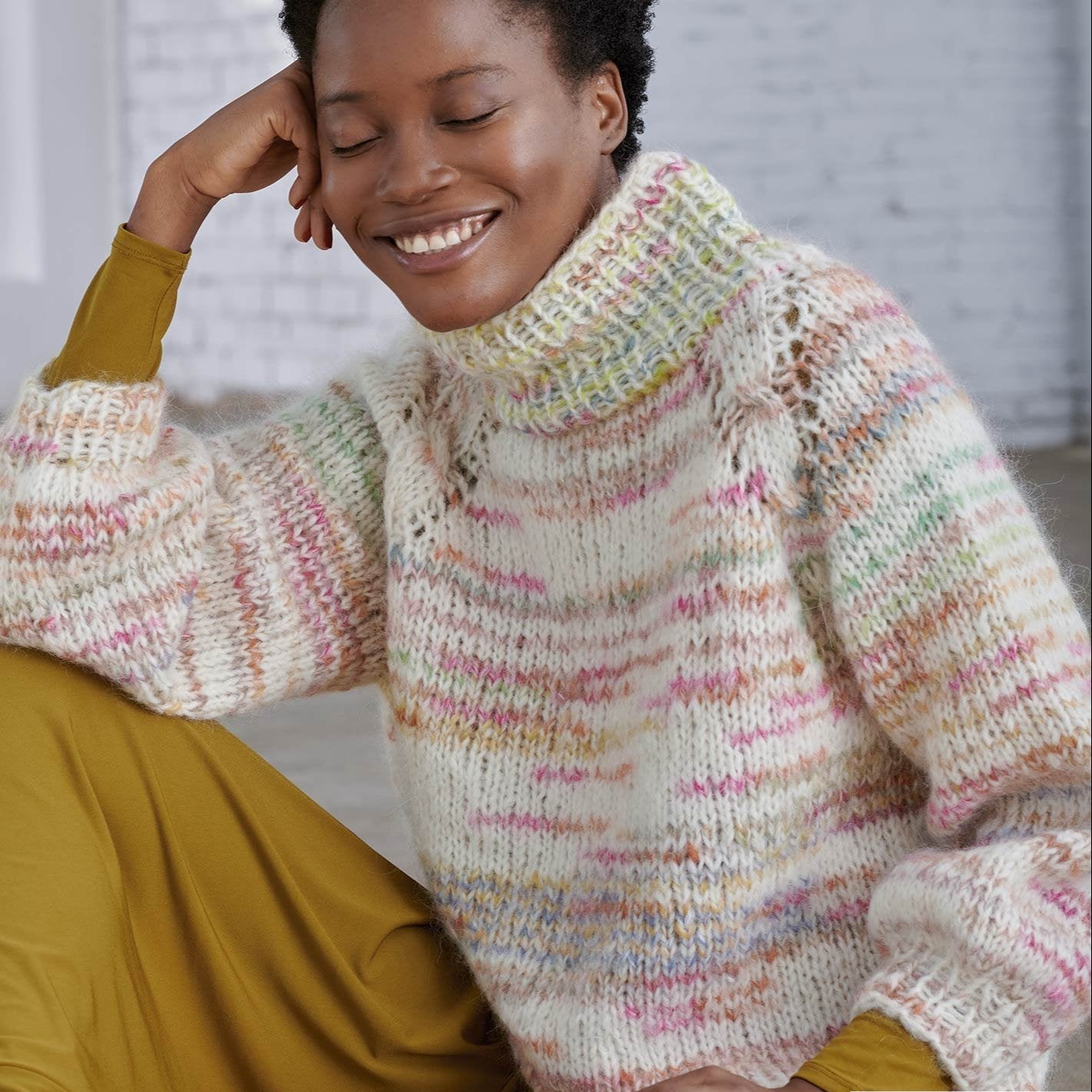 Soho Alpaca - fir gros pestriț de alpaca superfină cu merinos