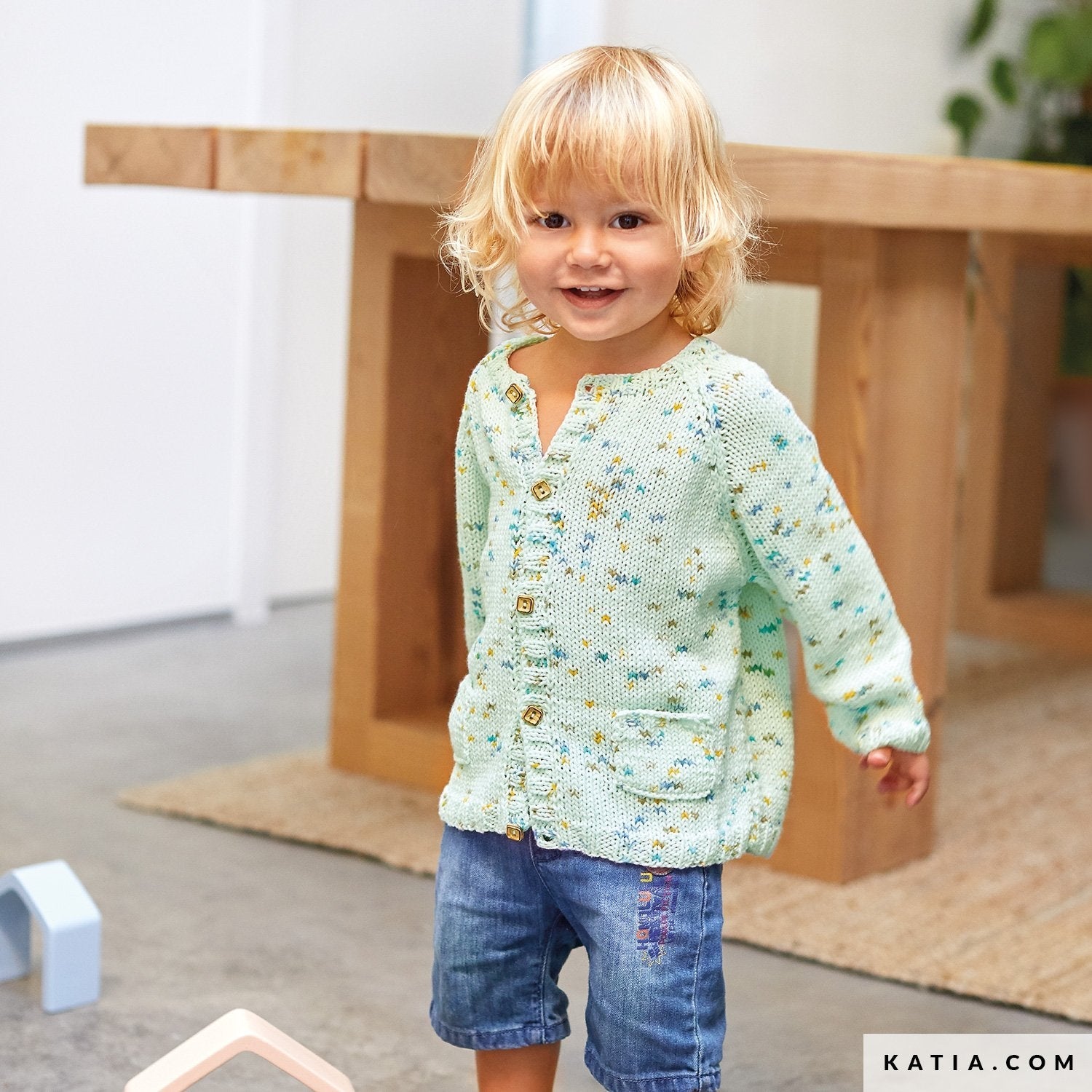 Sonajero - fir pestriț de bumbac cu acrilic