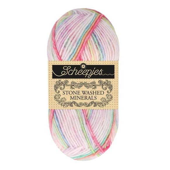 Stone Washed Minerals - fir melanj variegat de bumbac cu acrilic