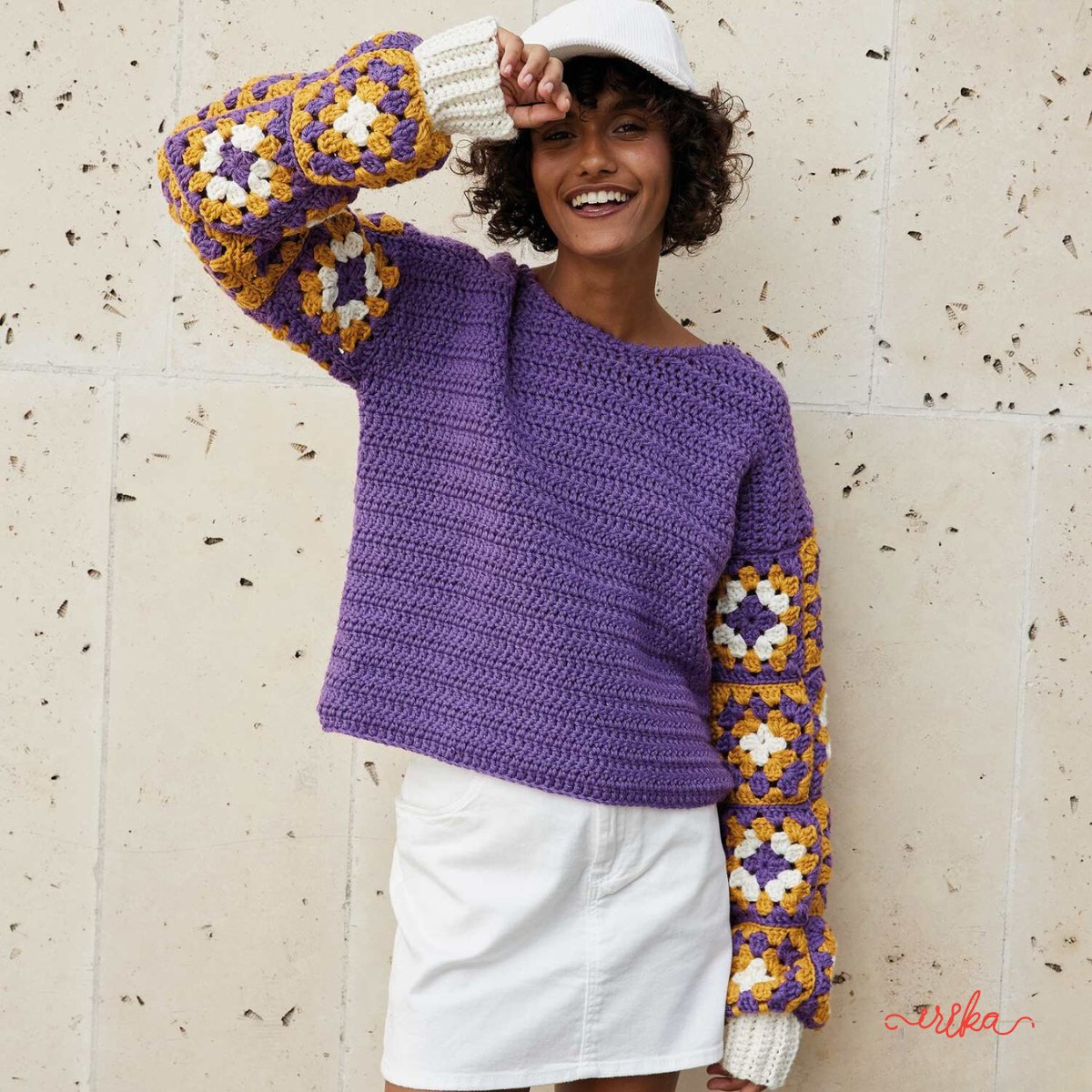 Super Merino - fir gros de merinos cu acrilic