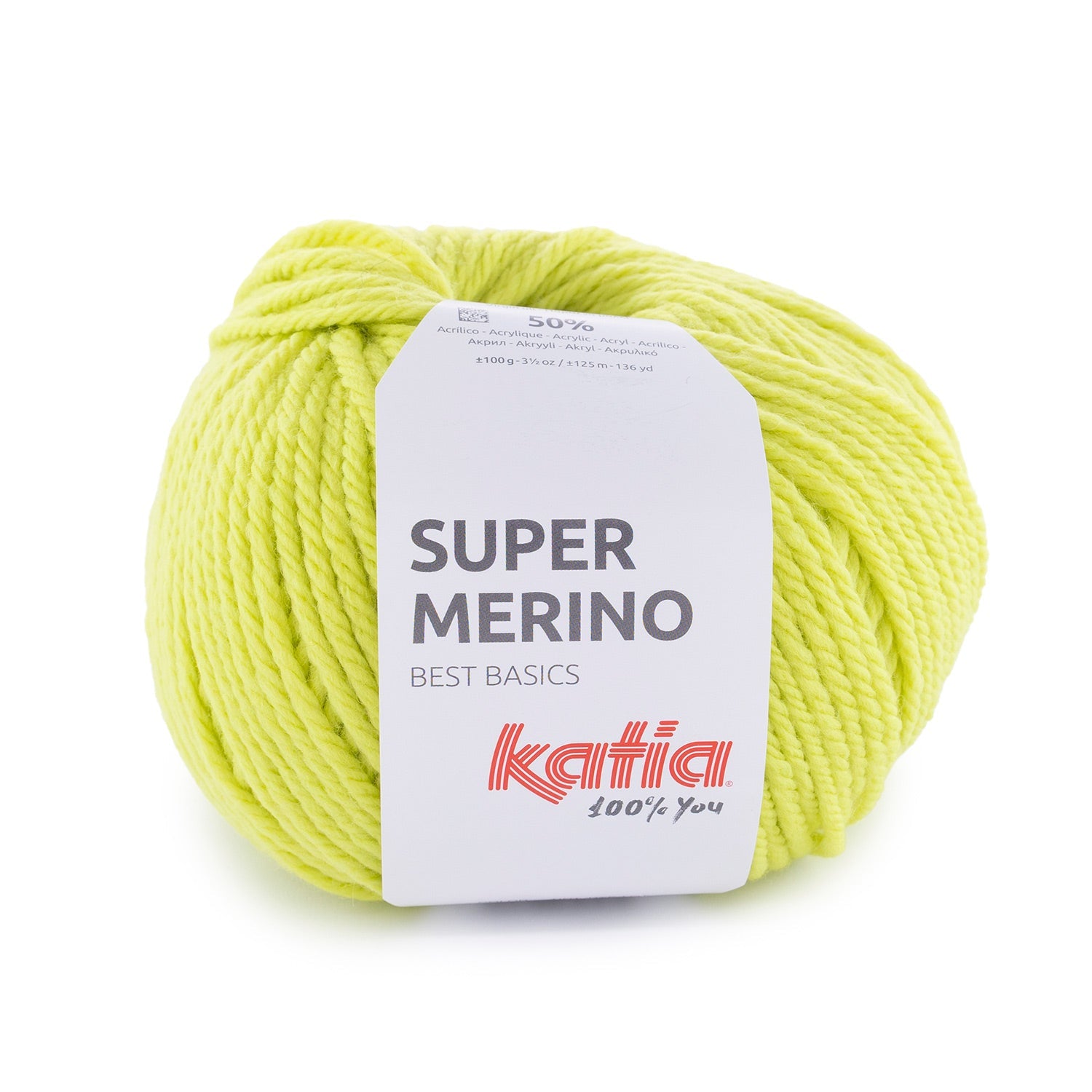 Super Merino - fir gros de merinos cu acrilic