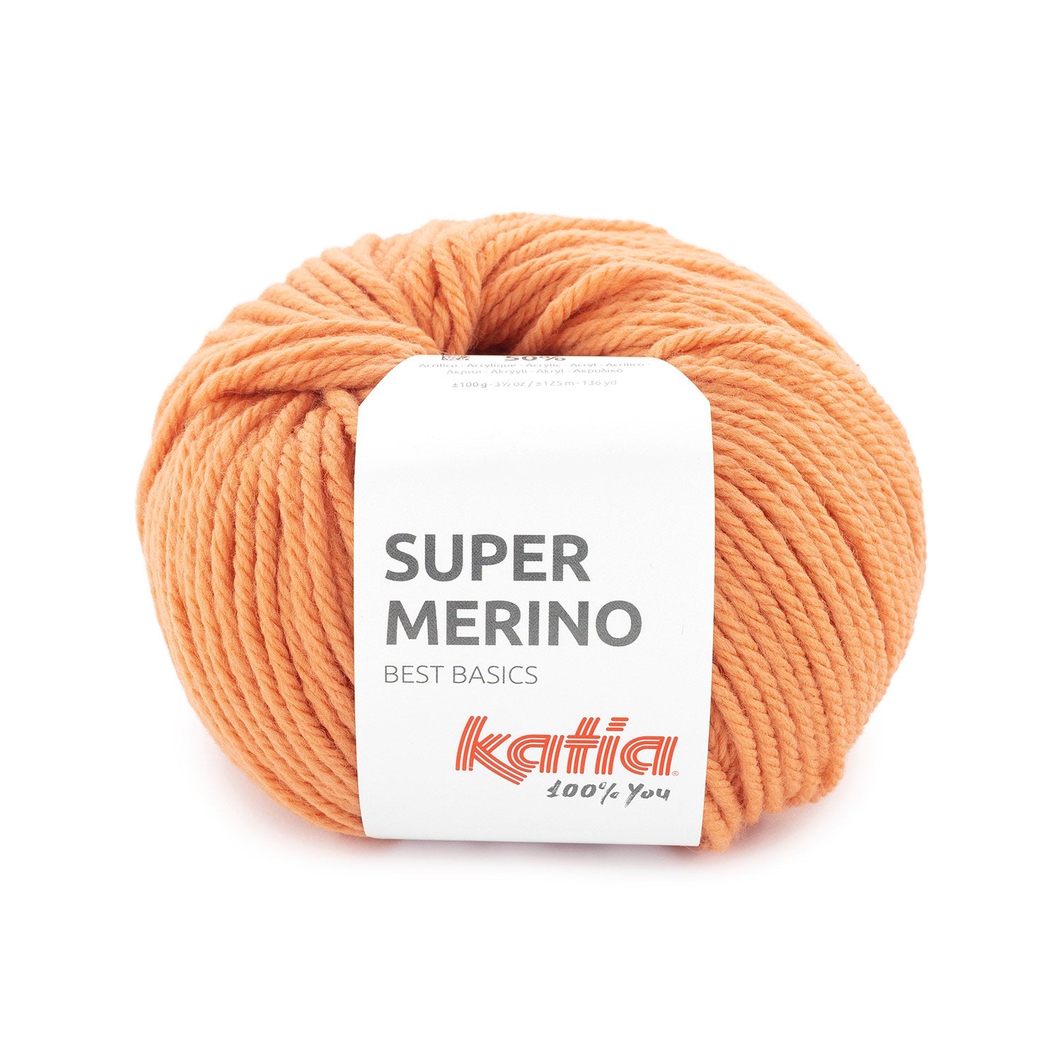 Super Merino - fir gros de merinos cu acrilic
