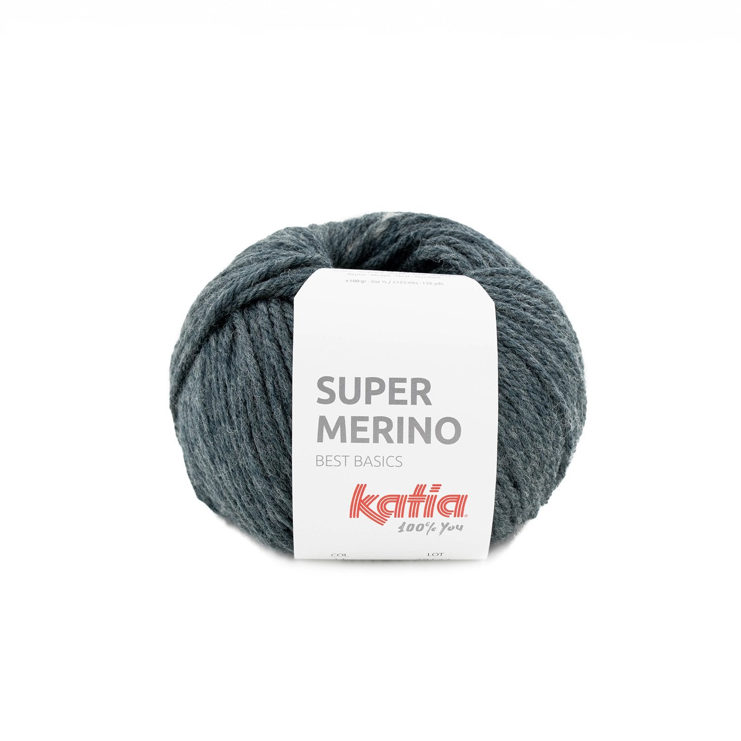 Super Merino - fir gros de merinos cu acrilic