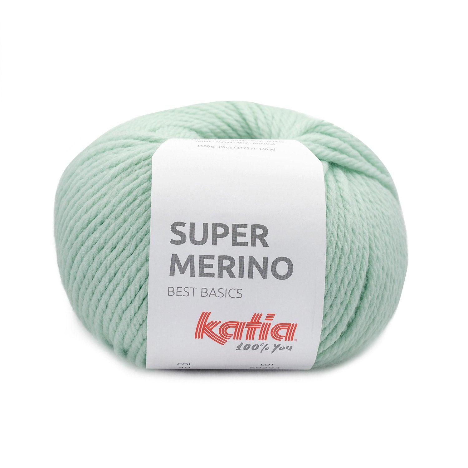 Super Merino - fir gros de merinos cu acrilic