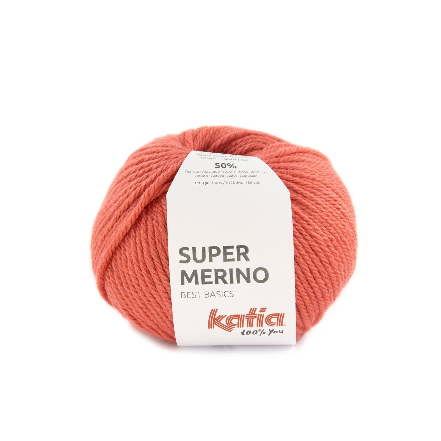 Super Merino - fir gros de merinos cu acrilic