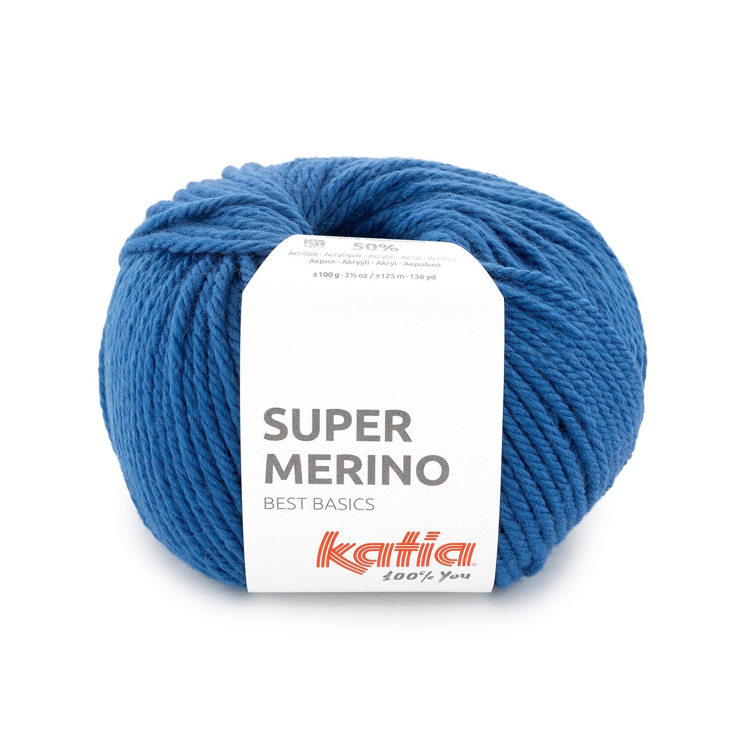 Super Merino - fir gros de merinos cu acrilic