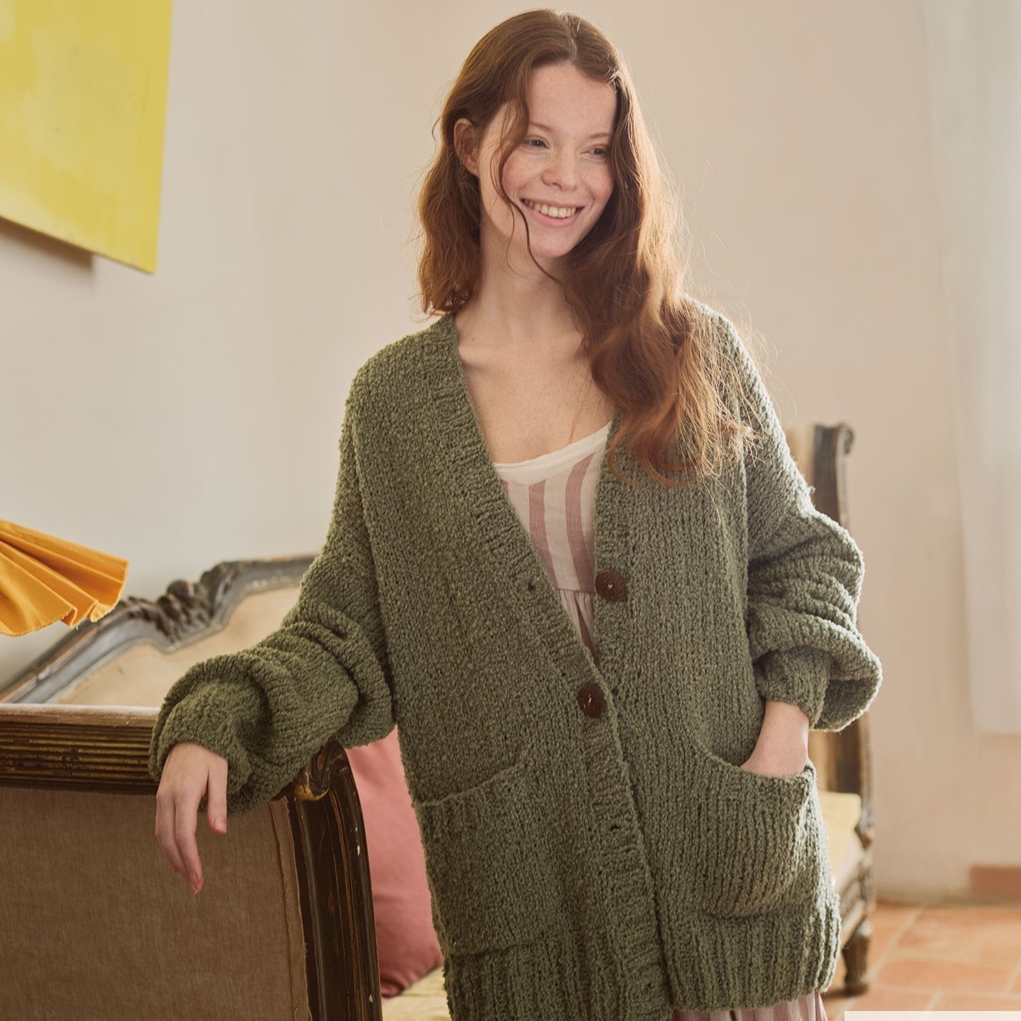 Sussurro - fir buclat de merinos ultrafin