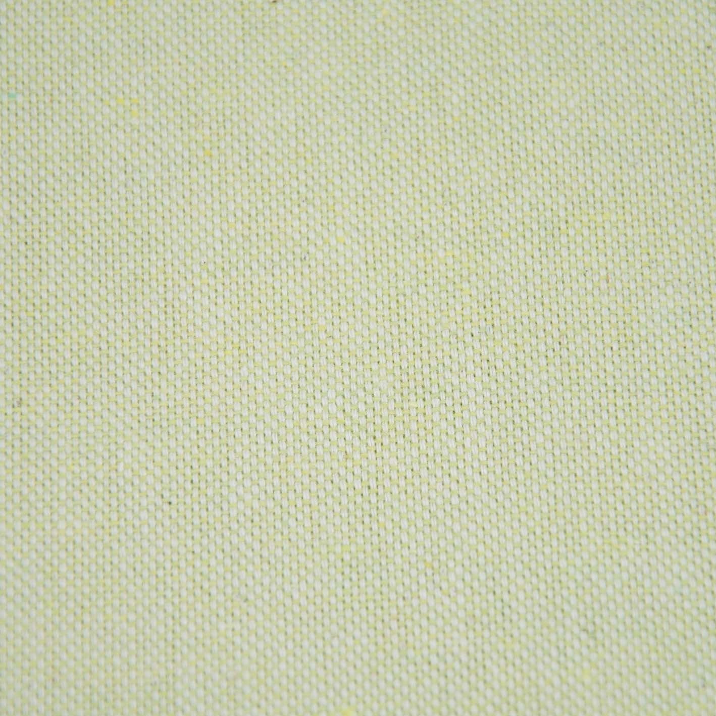 Țesătură Canvas de bumbac cu poliester reciclat - verde salcie