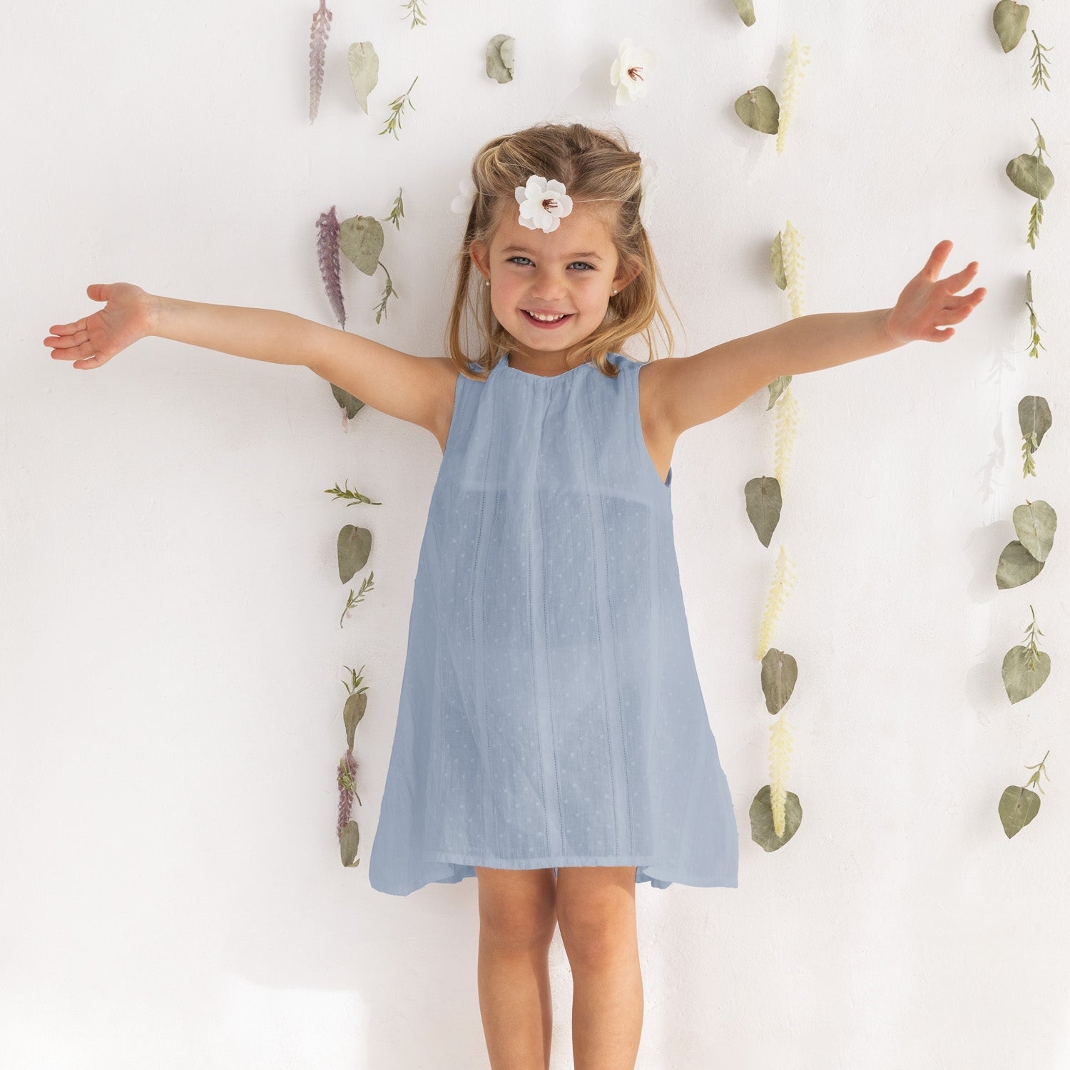 Rochiță Plumeti Vintage bleu