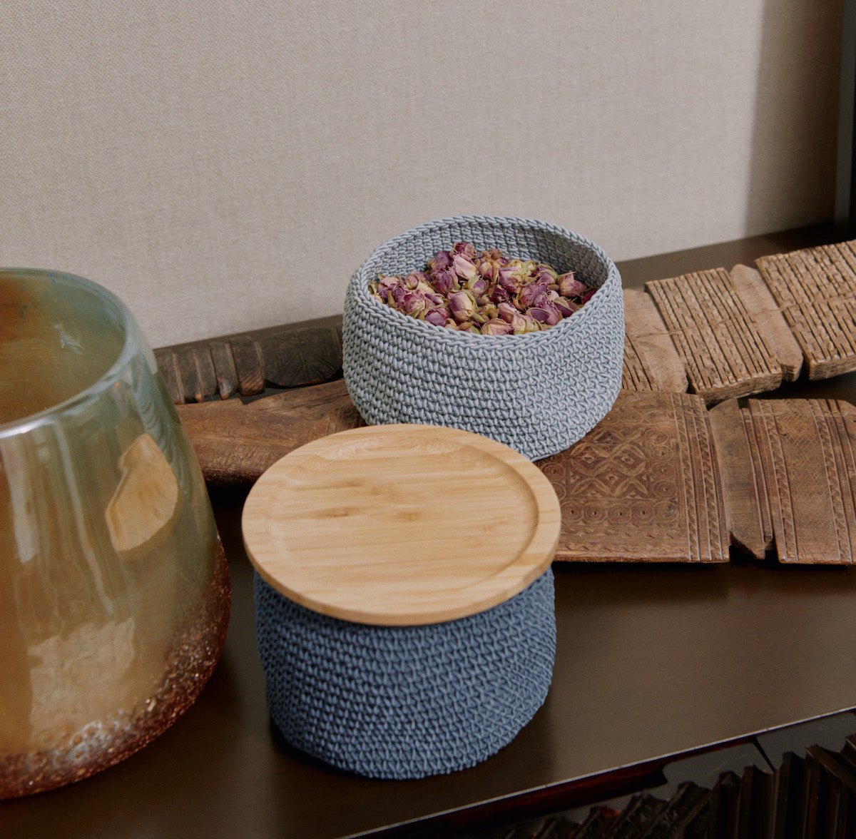 Coșulețe croșetate The Core