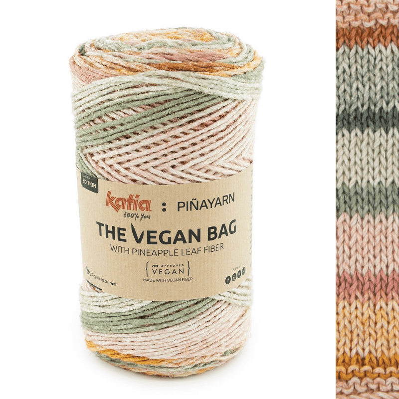 The Vegan Bag - fir răsucit din fibre de ananas și Lyocell
