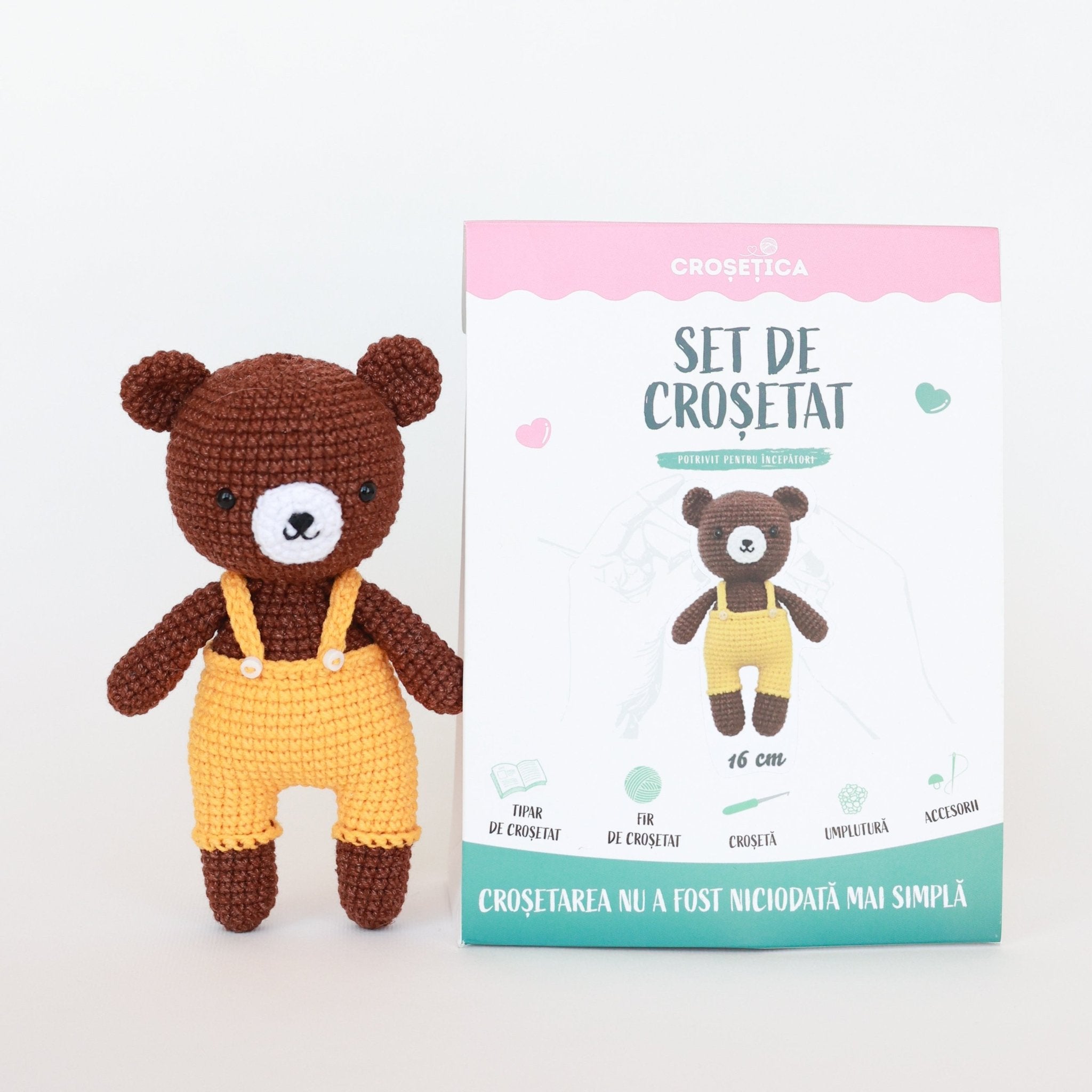 URSULEȚ - kit de croșetat jucărie