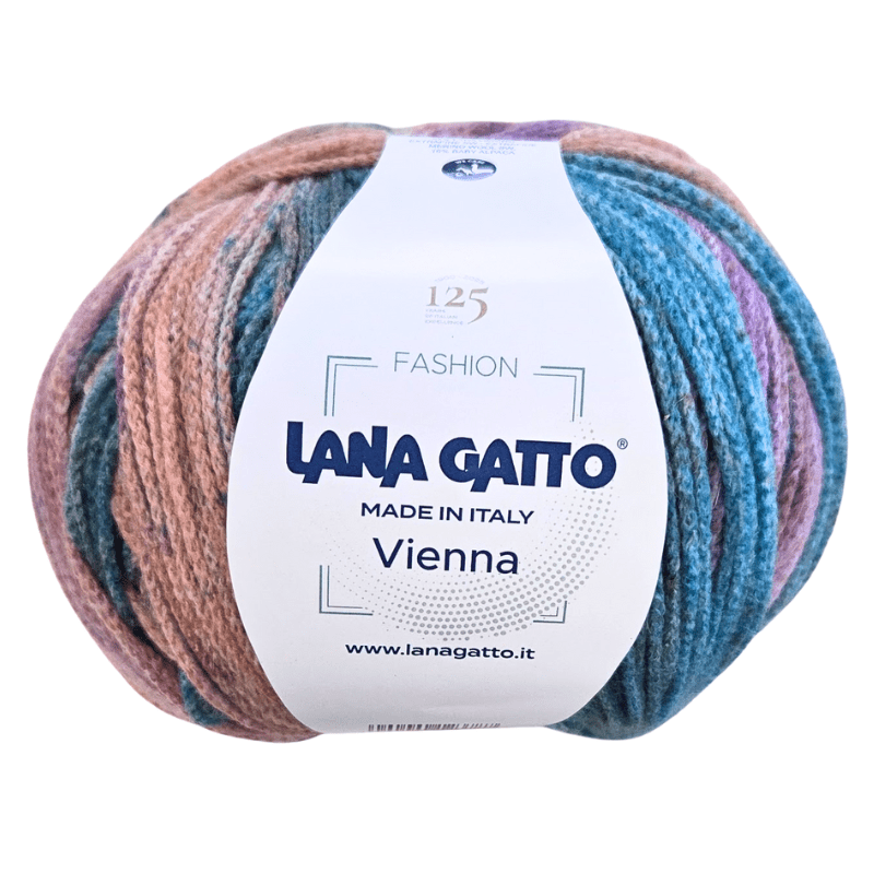 Vienna - fir variegat de merinos extrafin cu alpaca