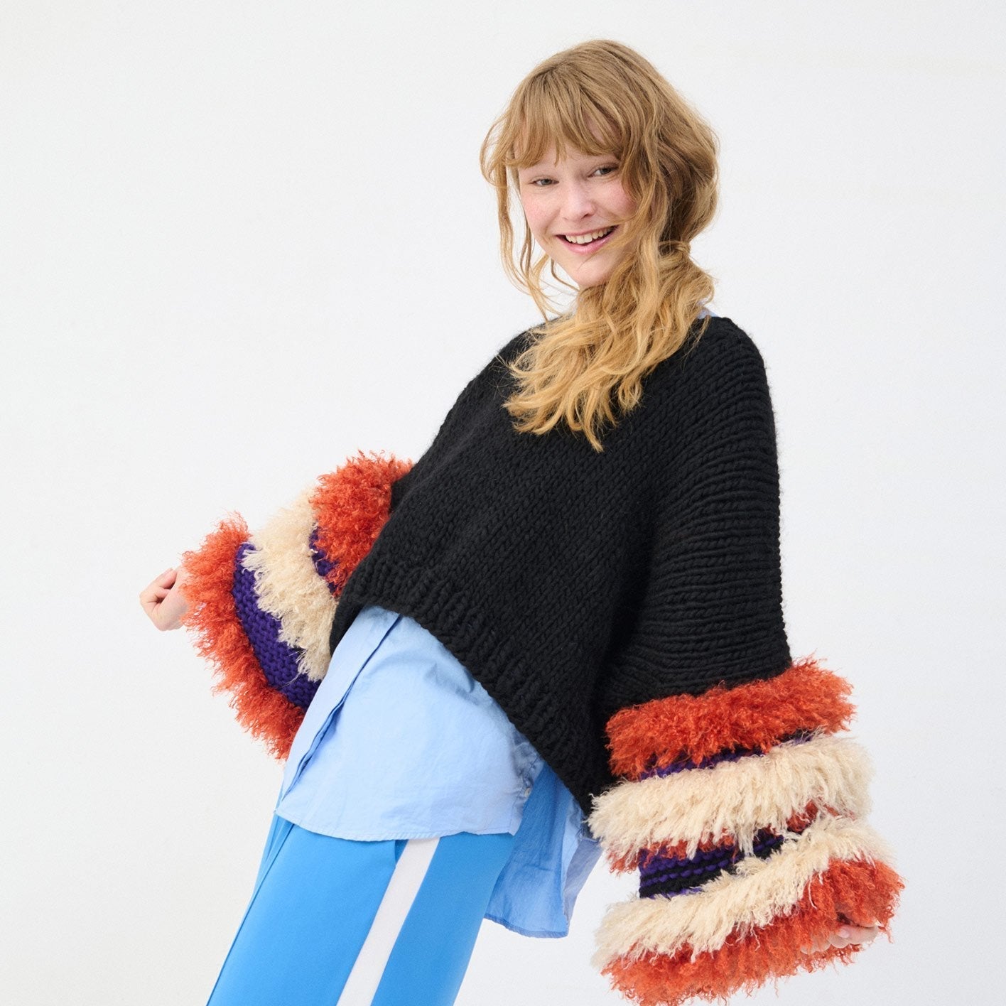 WOW Trendy - fir franjurat supradimensionat